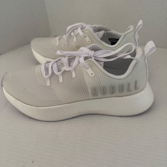 NOBULL Drive Ripstop Hybrid Workout Shoe White Men's Size 11 Women's 12.5 - Picture 13 of 15